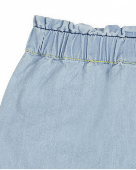 Falda denim azul niña Tiny Critters