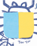 Camiseta punto blanco niño Tiny Critters