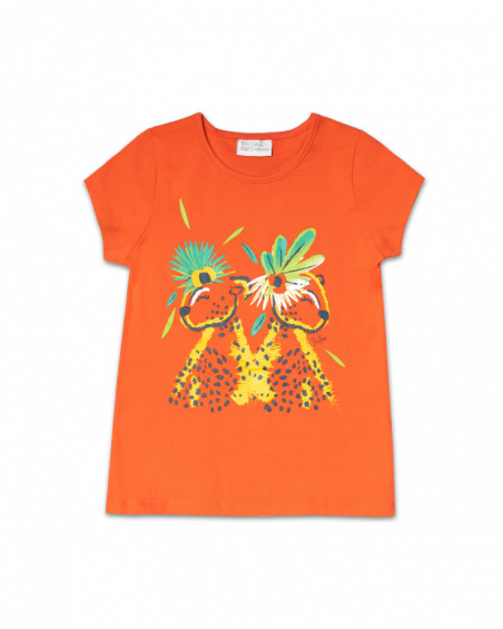 Camiseta punto rojo niña Tropic Feelings Camiseta punto rojo niña Tropic Feelings