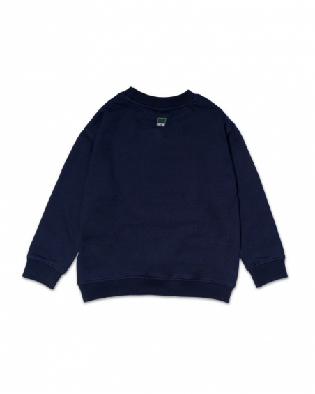 Sudadera felpa azul niño Diving Adventures Sudadera felpa azul niño Diving Adventures