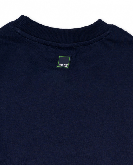 Sudadera felpa azul niño Diving Adventures Sudadera felpa azul niño Diving Adventures