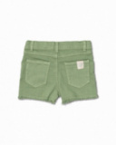 Short plana verde niña Oasis