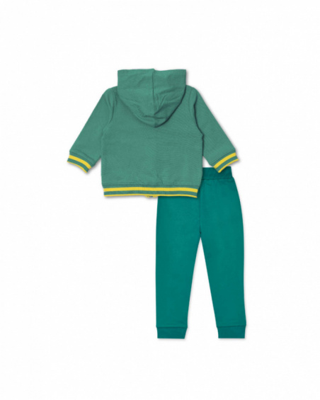 Conjunto felpa verde niño Treasure Island Conjunto felpa verde niño Treasure Island