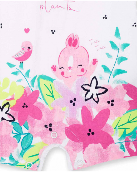 Pelele punto blanco niña Time to plant