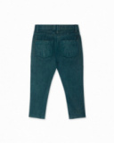 Pantalón sarga verde niño Trecking Time Pantalón sarga verde niño Trecking Time
