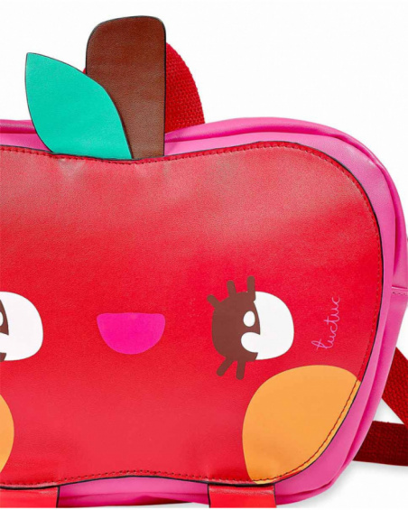 Mochila manzana roja niña Besties