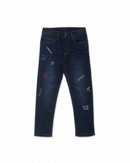 Pantalón denim azul niño Road to Adventure Pantalón denim azul niño Road to Adventure