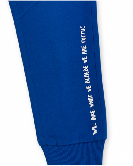 Pantalón felpa azul niño Nice Price Pantalón felpa azul niño Nice Price