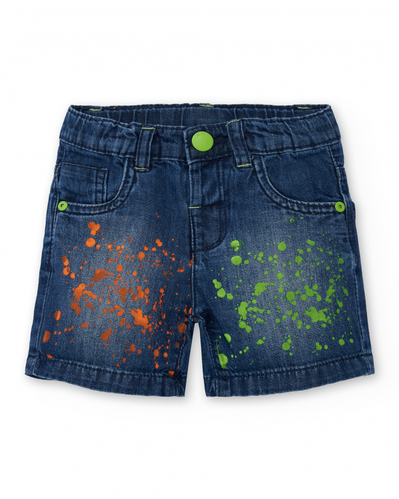 Bermuda denim azul niño Tropadelic