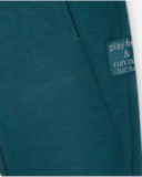 Pantalón felpa verde niño Tropadelic