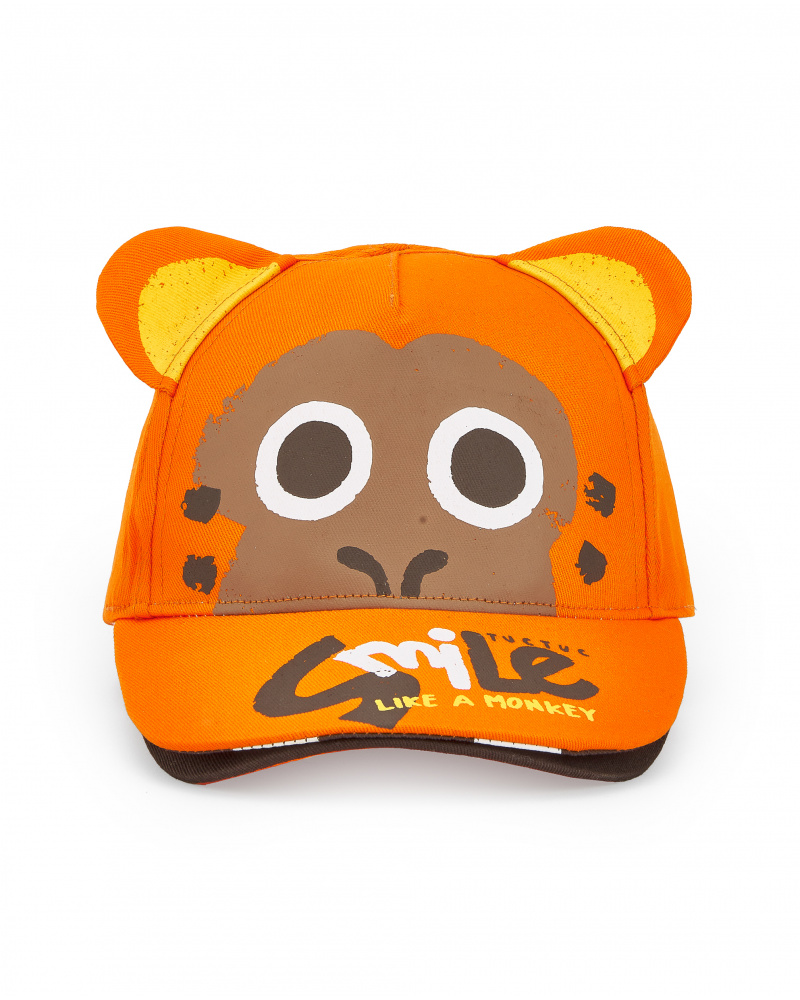 Gorra naranja niño Banana Records