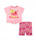 Conjunto punto rosa niña Creamy Ice | tuc tuc