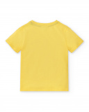 Camiseta punto amarillo niño Sons of Fun