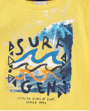 Conjunto punto amarillo azul niño Sons of Fun