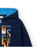 Chaqueta felpa navy niño Sons of Fun