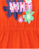 Vestido punto rojo niña Rockin the Jungle