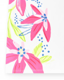 Camiseta punto blanco niña Acid Bloom