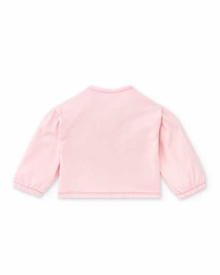 Conjunto punto lila niña Over the Rainbow