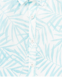 Camisa popelín blanco niño Paradiso