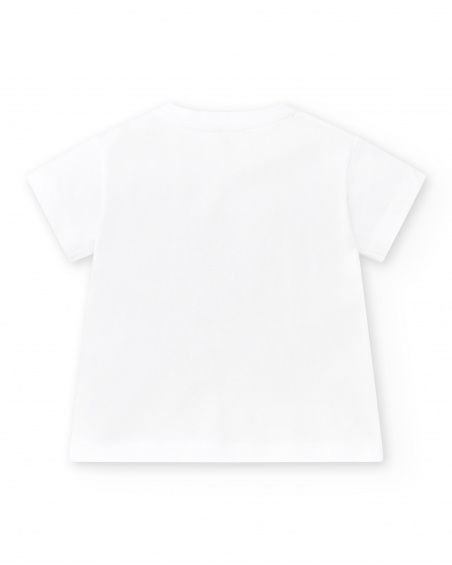 Camiseta punto blanco niña Salty Air