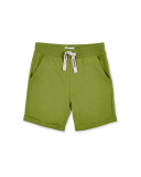 Bermuda punto verde caqui niño Basics