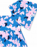 Vestido punto azul niña Carnet de Voyage