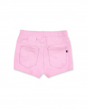 Short recto punto rosa niña Basics