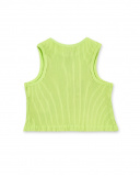 Camiseta punto verde niña Neon Jungle