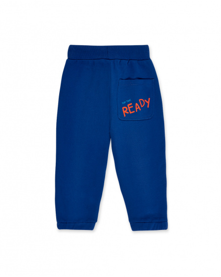 Pantalón felpa azul niño Salty Air | tuc tuc