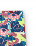Leggings estampados con flores multicolores para niña de la Leggings estampados con flores multicolores para niña de la
