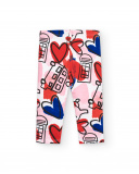 Leggings niña en multicolor con estampado colección Cartoon Leggings niña en multicolor con estampado colección Cartoon