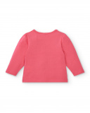 Camiseta niña en fucsia con estampado de abeja colección Amazing Camiseta niña en fucsia con estampado de abeja colección Amazing