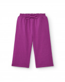 Pantalón para niña en color fucsia con lazo decorativo Pantalón para niña en color fucsia con lazo decorativo