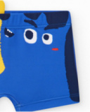 Bóxer de baño para niño en azul con frase "HEY FRIENDS" Bóxer de baño para niño en azul con frase "HEY FRIENDS"