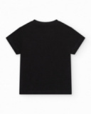 Camiseta para niño en negro con frase "Have Fun" Camiseta para niño en negro con frase "Have Fun"