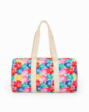 Bolsa para niña con estampado floral y asas crudo Bolsa para niña con estampado floral y asas crudo