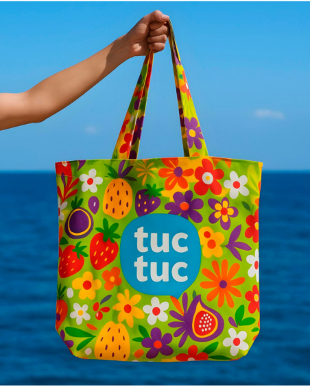 Bolsa Totebag Tuc Tuc regalo promocional Bolsa Totebag Tuc Tuc regalo promocional