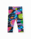 Leggings para niña con estampado de planetas y estrellas en
