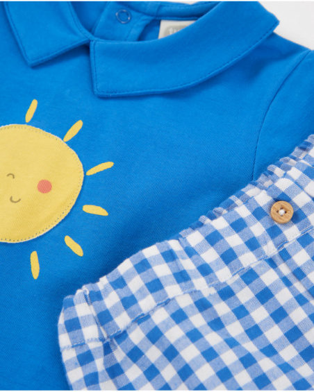 Conjunto de recién nacido de punto y diseño infantil