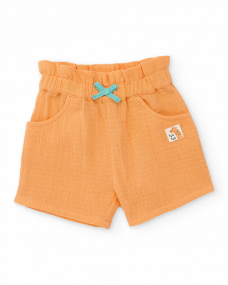 Conjunto de recién nacido de plana y estampado jirafas