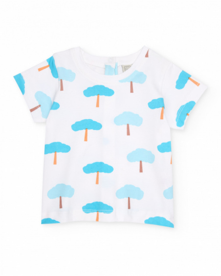 Conjunto de recién nacido de punto y bolsillo delantero