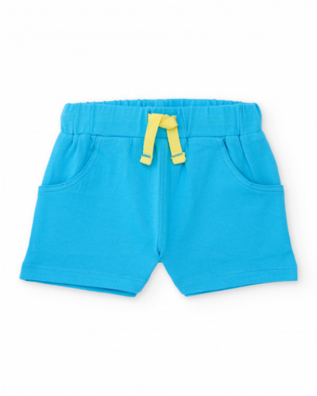 Conjunto de recién nacido de punto y estampado de peces