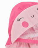 Gorro de recién nacido de plana y tira ajustable