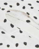 Pelele de recién nacido de punto y apliques en relieve