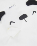 Conjunto de recién nacido de punto y diseño de perrito