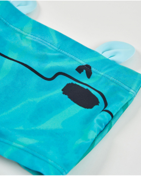 Bañador de niño de punto con orejitas decorativas