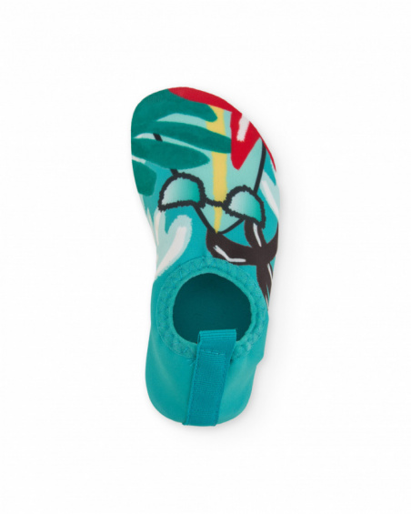 Zapatos de niño de punto y suela antideslizante