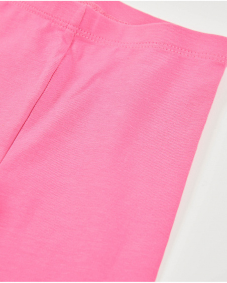 Leggings de niña de punto y elásticos