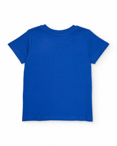 Camiseta de niño de punto con diseño de medusa