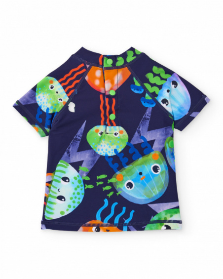 Camiseta de niño de punto para el baño
